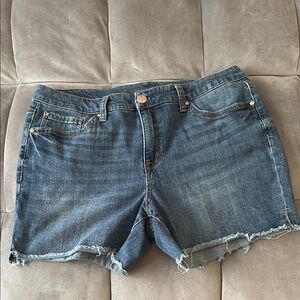 Seven 7 Weekend Short Denim Blue Shorts size 12